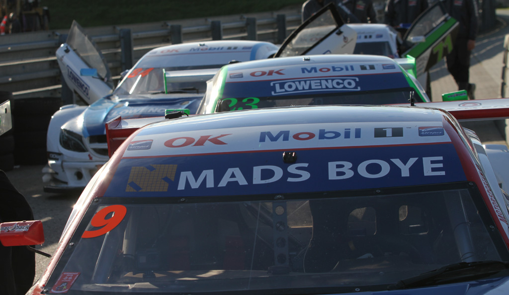 De tre AM kørere er klar til finalen
(Foto: Motorsporten.dk)